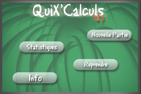 Screenshot QuiX Calculs Screenshot QuiX Calculs